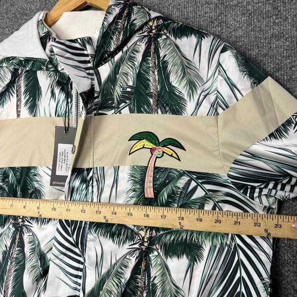 NEW Standard Issue NYC Palmtree Sublimation Zip Up Jacket Size Large‎ - Picture 8 of 10